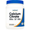 Nutricost Pure Calcium Citrate Powder 500 Grams (Unflavored) Supplement EasyOptionXY LLC