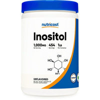 Nutricost Inositol Powder 1LB (454 Grams) - Gluten Free, Non-GMO Supplement EasyOptionXY LLC