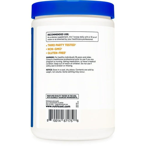 Nutricost Inositol Powder 1LB (454 Grams) - Gluten Free, Non-GMO Supplement EasyOptionXY LLC