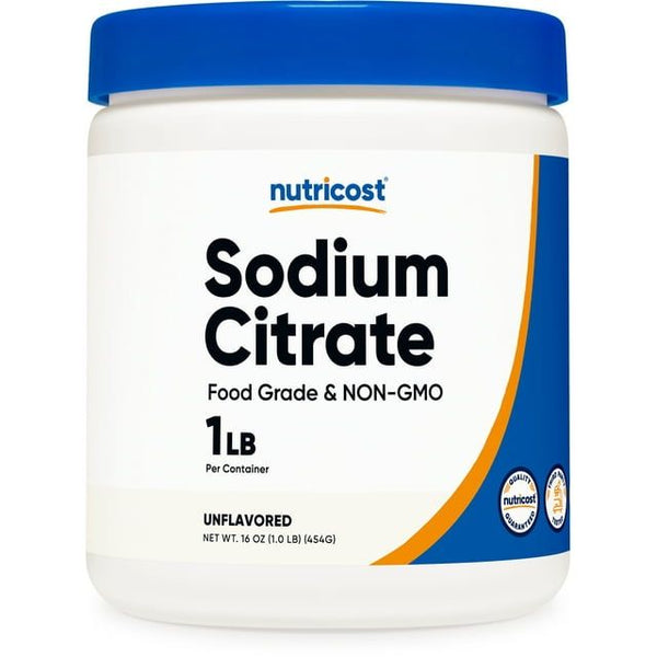 Nutricost Sodium Citrate Powder 1LB - Food Grade Supplement- Emulsifier, Food Preservant EasyOptionXY LLC