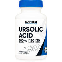 Nutricost Ursolic Acid 300mg, 120 Capsules - Non GMO, Gluten Free Supplement EasyOptionXY LLC