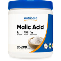 Nutricost Malic Acid Powder 16oz (454 Servings) - Gluten Free, Non-GMO Supplement EasyOptionXY LLC