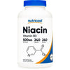 Nutricost Niacin (Vitamin B3) 500mg, 240 Capsules - Gluten Free and Non-GMO Supplement EasyOptionXY LLC