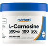 Nutricost L-Carnosine Supplement Powder 50 Grams (100 Servings) EasyOptionXY LLC