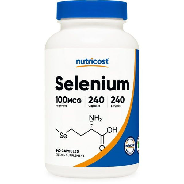 Nutricost Selenium Supplement 100mcg, 240 Capsules, Vegetarian, Gluten Free & Non-GMO EasyOptionXY LLC