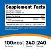 Nutricost Selenium Supplement 100mcg, 240 Capsules, Vegetarian, Gluten Free & Non-GMO EasyOptionXY LLC