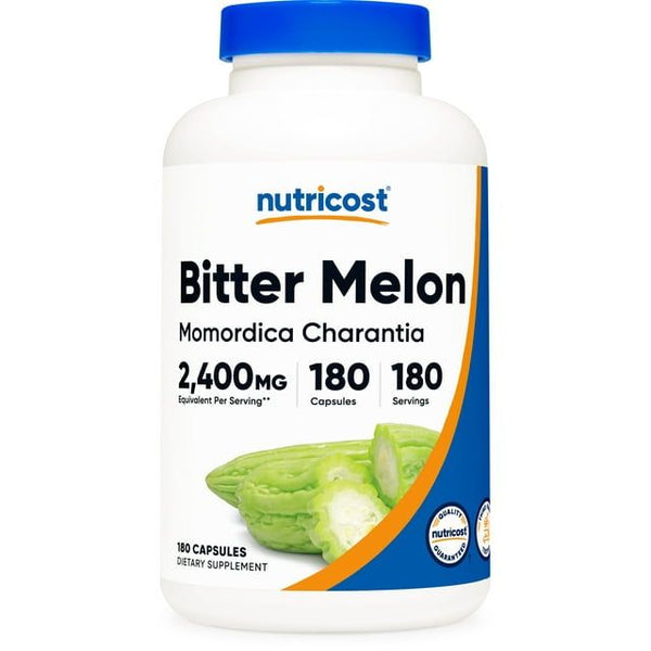 Nutricost Bitter Melon Supplement 600mg, 180 Capsules EasyOptionXY LLC