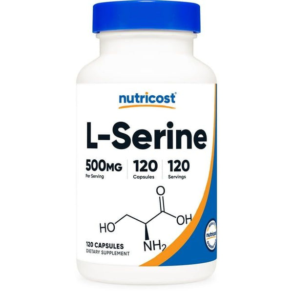 Nutricost L-Serine 500mg, 120 Capsules - Vegetarian, Non-GMO, Gluten Free Supplement EasyOptionXY LLC