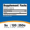 Nutricost Pure D-Ribose Powder (250 Grams) - Non-GMO Supplement EasyOptionXY LLC