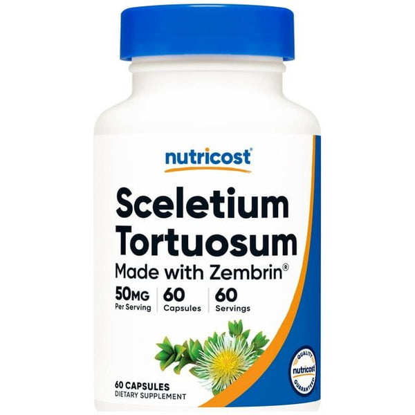 Nutricost Zembrin (Sceletium Tortuosum) 60 Capsules (50mg Each) - Vegetarian, Non GMO, Gluten-Free EasyOptionXY LLC