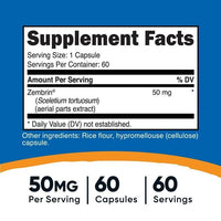 Nutricost Zembrin (Sceletium Tortuosum) 60 Capsules (50mg Each) - Vegetarian, Non GMO, Gluten-Free EasyOptionXY LLC