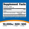 Nutricost Vitamin A 10,000 IU, 500 Soft Gel Supplement EasyOptionXY LLC