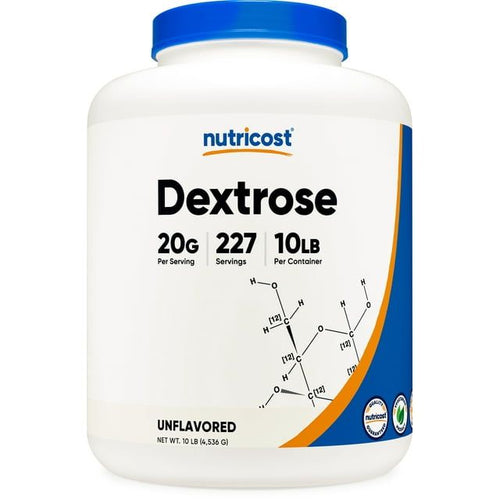 Nutricost Dextrose Pure Powder 10 lbs - Non-GMO Supplement EasyOptionXY LLC