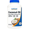 Nutricost Coconut Oil Softgels 1000mg, 120 Softgels, Gluten Free and Non-GMO Supplement EasyOptionXY LLC