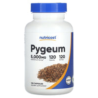 Nutricost Pygeum 5000mg, 120 Capsules - Non-GMO, Gluten Free & Vegetarian Friendly Supplement EasyOptionXY LLC