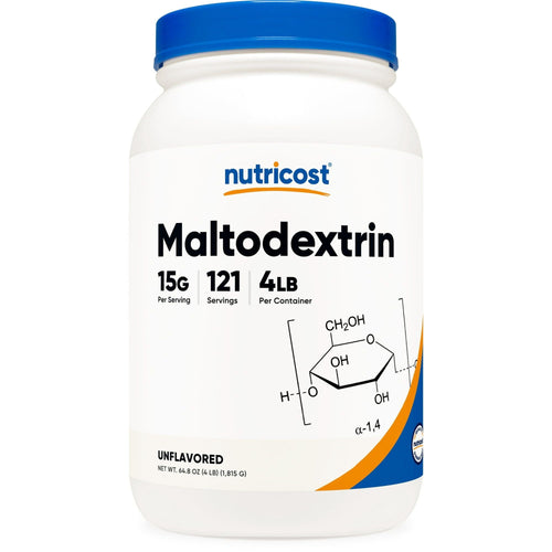 Nutricost Maltodextrin Powder 4LBS - Non-GMO Supplement EasyOptionXY LLC