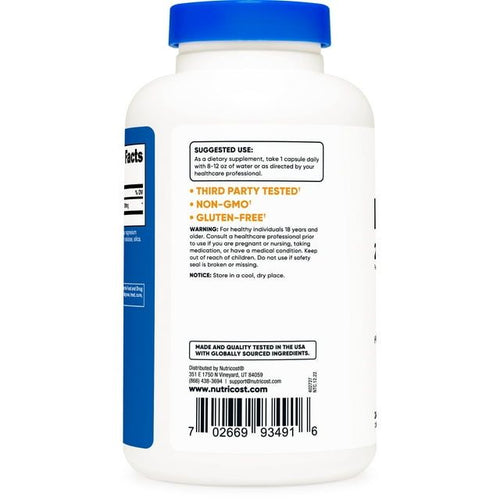 L-Theanine , 200 mg , 240 Capsules, Nutricost EasyOptionXY LLC