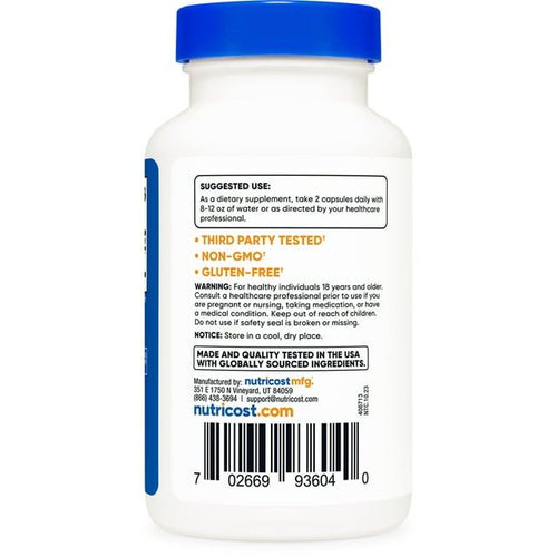 Nutricost Alpha GPC Supplement 600mg, 120 Capsules, 300mg Per Capsule EasyOptionXY LLC