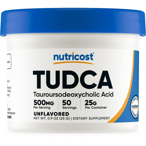 Nutricost Tudca Powder 25 Grams (Tauroursodeoxycholic Acid) Supplement - Gluten Free, Non-GMO EasyOptionXY LLC