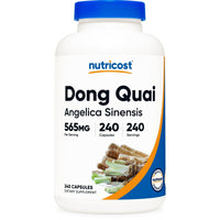 Nutricost Dong Quai 565mg, 240 Capsules (Angelica Sinensis) Supplement EasyOptionXY LLC