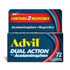 Advil Dual Action With Acetaminophen Ibuprofen Tablets; 72 Count EasyOptionXY LLC