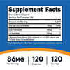 Nutricost Zinc Carnosine 86mg, 120 Capsules - Non-GMO, Gluten Free Supplement EasyOptionXY LLC