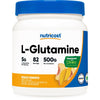 Nutricost L-Glutamine Powder Sweetened with Stevia (500 Grams / 5 Grams L-Glutamine Per Serving/Peach Mango) | L-Glutamine Supplement for Gut Support - Gluten Free, Non-GMO EasyOptionXY LLC