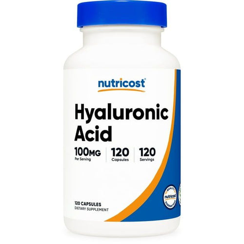 Nutricost Hyaluronic Acid Capsules 100mg Per Serving (120 Veggie Capsules), Supplement EasyOptionXY LLC