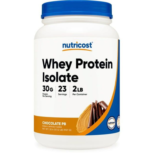 Nutricost Whey Protein Isolate Powder (Chocolate Peanut Butter, 2 Pounds) EasyOptionXY LLC