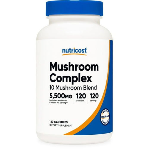 Nutricost Mushroom Complex Supplement, 120 Capsules - 10 Mushroom Blend - Supplement EasyOptionXY LLC