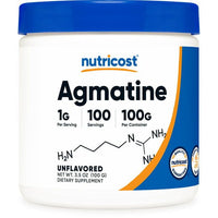 Nutricost Agmatine Powder 100 Grams - 100 Servings (Agmatine Sulfate) Supplement EasyOptionXY LLC