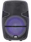 Portable 15 inch Bluetooth Party Speaker with Disco Light Jupiter Gear