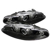 Spyder Mitsubishi Eclipse 95-96 Projector Headlights LED Halo Black High H1 Low H1 PRO-YD-ME95-HL-BK OffRoadUSA.com