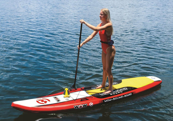 WOW Sports WOW-SOUNDBOARD SUP Stand Up Inflatable Paddleboard with WOW-SOUND Buoy (21-3010) Jupiter Gear