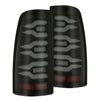 AlphaRex 99-06 Chevrolet Silverado/99-06 GMC Sierra LUXX-Series LED Tail Lights Black OffRoadUSA.com