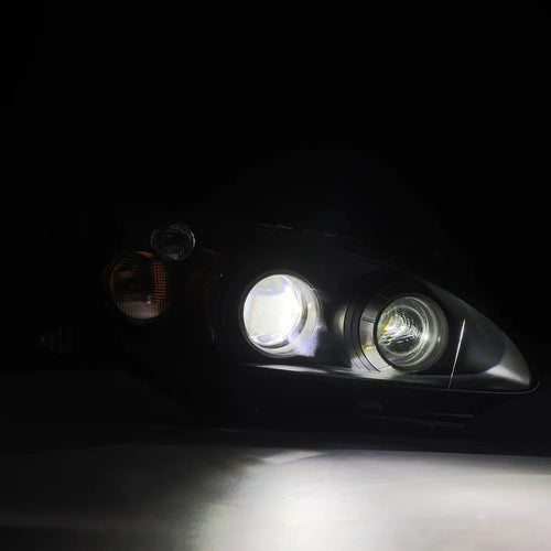 AlphaRex 99-09 Honda S2000 LUXX-Series Projector LED Headlights - Black OffRoadUSA.com