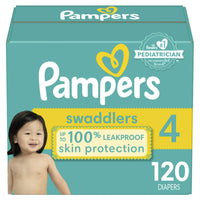 Pampers Swaddlers Diapers Enormous Pack Size 4, 120 Count EasyOptionXY LLC