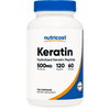 Nutricost Keratin Hydrolized Peptide Capsules - 120 Capsules (500mg each) - Non-GMO, Gluten-Free Formula EasyOptionXY LLC
