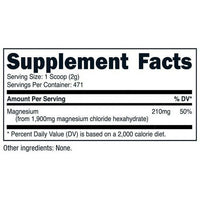 Nutricost Magnesium Chloride Supplement Powder 2 lb EasyOptionXY LLC