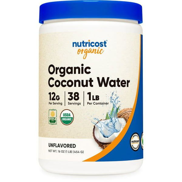 Nutricost Organic Coconut Water Powder, 1lb, Supplement EasyOptionXY LLC