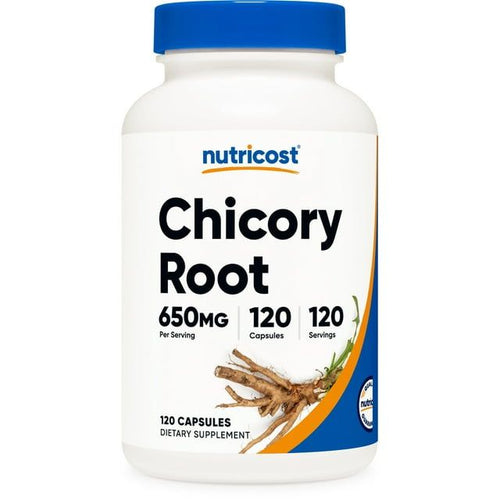 Nutricost Chicory Root 650mg 120 Capsules - Non-GMO, Gluten Free, Vegetarian Supplement EasyOptionXY LLC