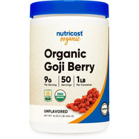 Nutricost Organic Goji Berry Powder (1lb) - Gluten Free & Non-GMO EasyOptionXY LLC