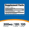 5-HTP, 200 mg, 120 Capsules, Nutricost EasyOptionXY LLC