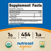Nutricost Organic Alfalfa Powder 1LB - Non-GMO, Gluten Free, Supplement EasyOptionXY LLC