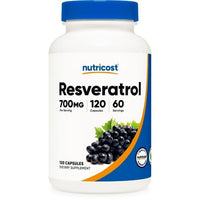 Nutricost Resveratrol 700mg, 120 Capsules - Gluten Free, Non-GMO, Vegan EasyOptionXY LLC
