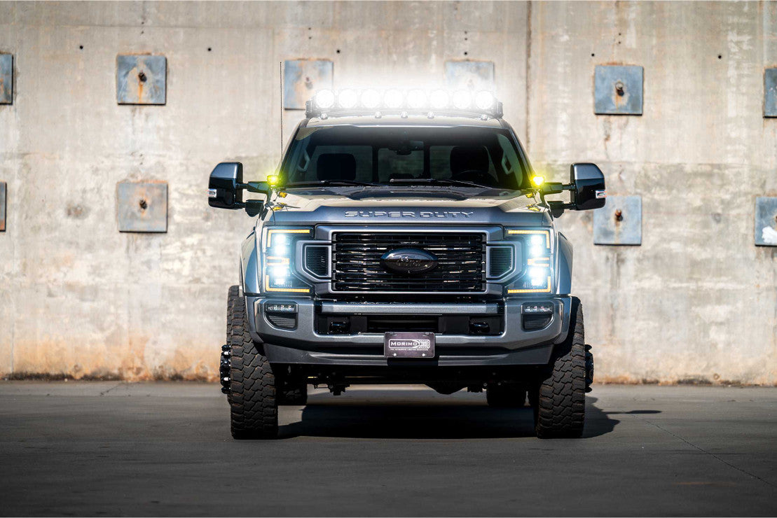 Morimoto Ford Super Duty (20-22) XB LED Headlights - Amber DRL