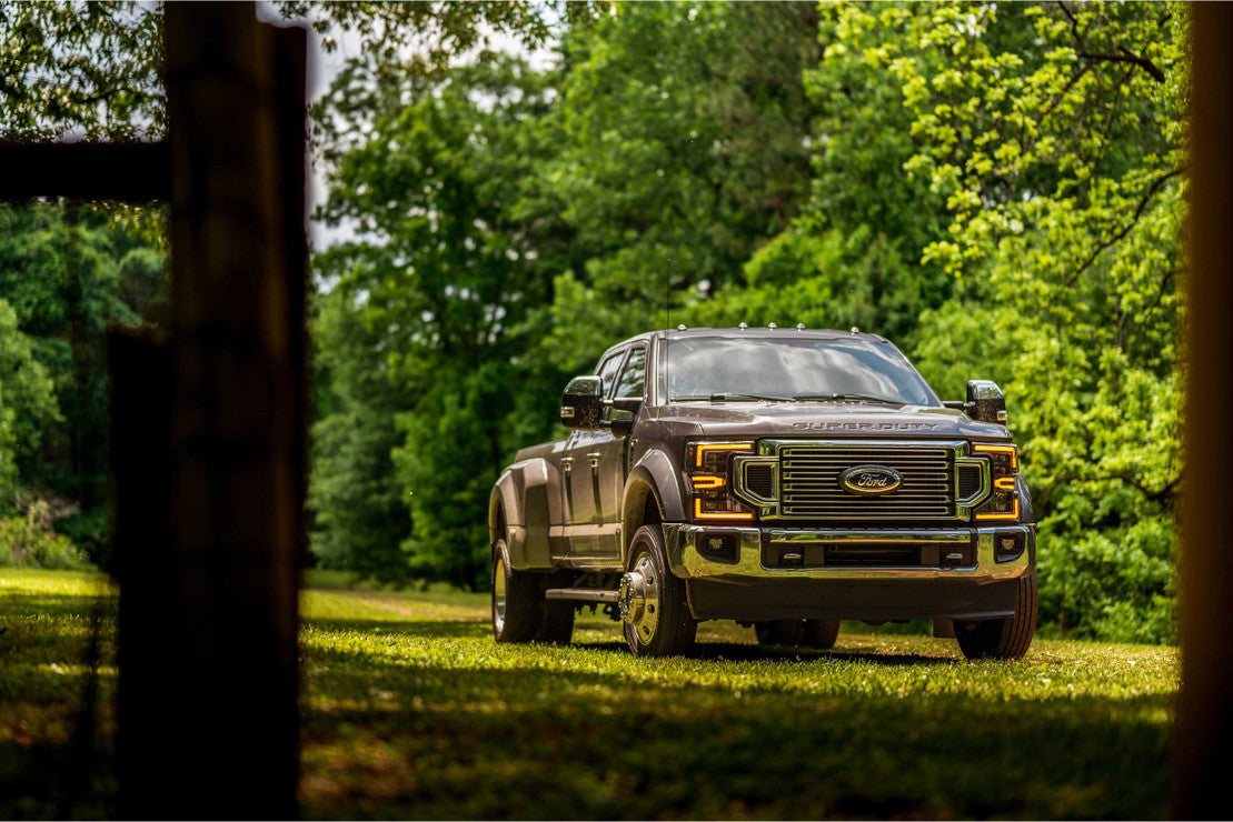 Morimoto Ford Super Duty (20-22) XB LED Headlights - Amber DRL