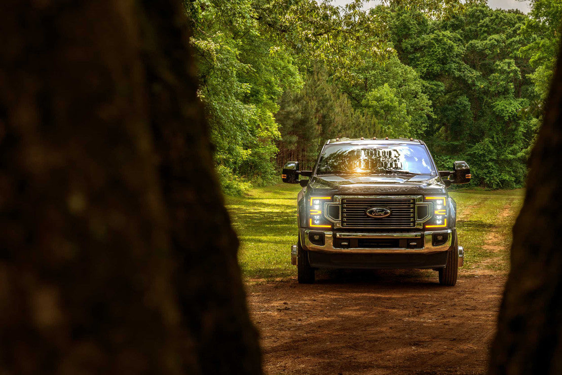 Morimoto Ford Super Duty (20-22) XB LED Headlights - Amber DRL