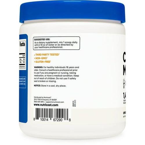 Nutricost Calcium Magnesium Powder (30 Servings) - Bone Support Supplement EasyOptionXY LLC