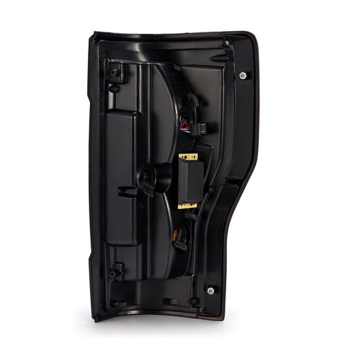 AlphaRex 17-19 Ford Super Duty PRO-Series LED Tail Lights Jet Black OffRoadUSA.com